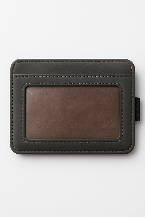 Orvée classic card holder in Graphite Grey